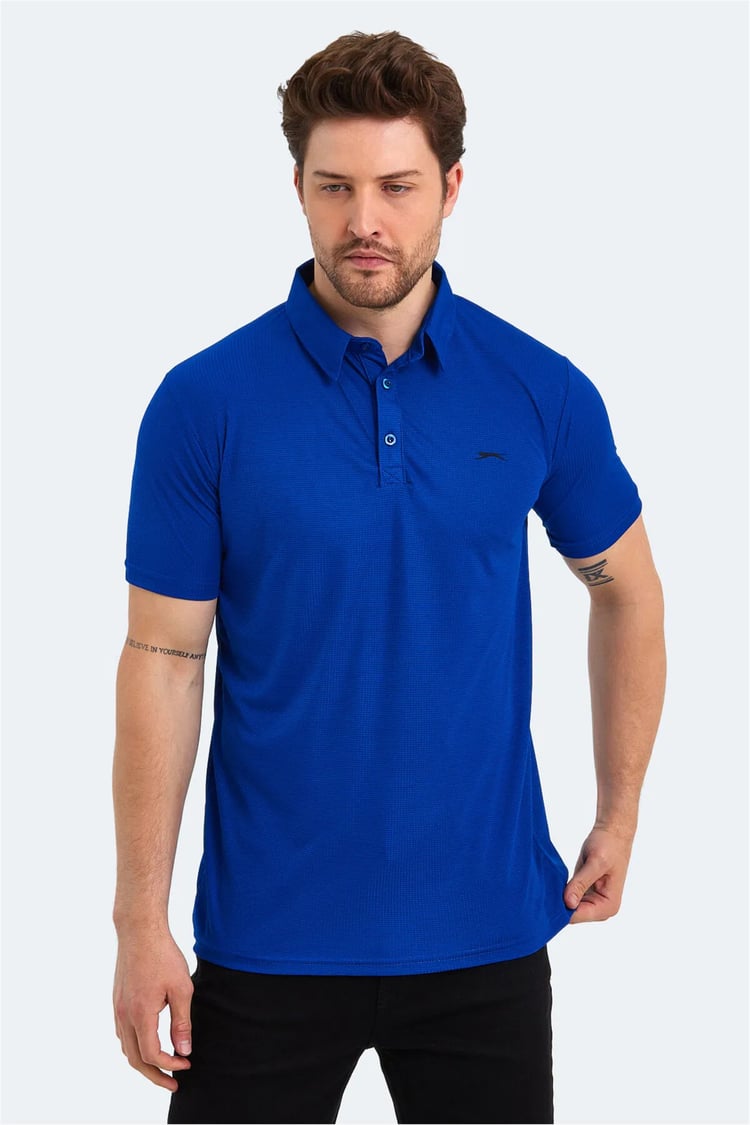 Slazenger Sloan Saks Mavı Erkek T-Shırt