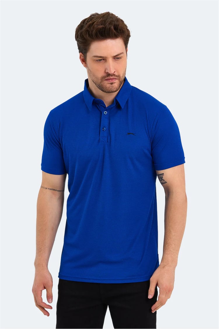 Slazenger Sloan Saks Mavı Erkek T-Shırt