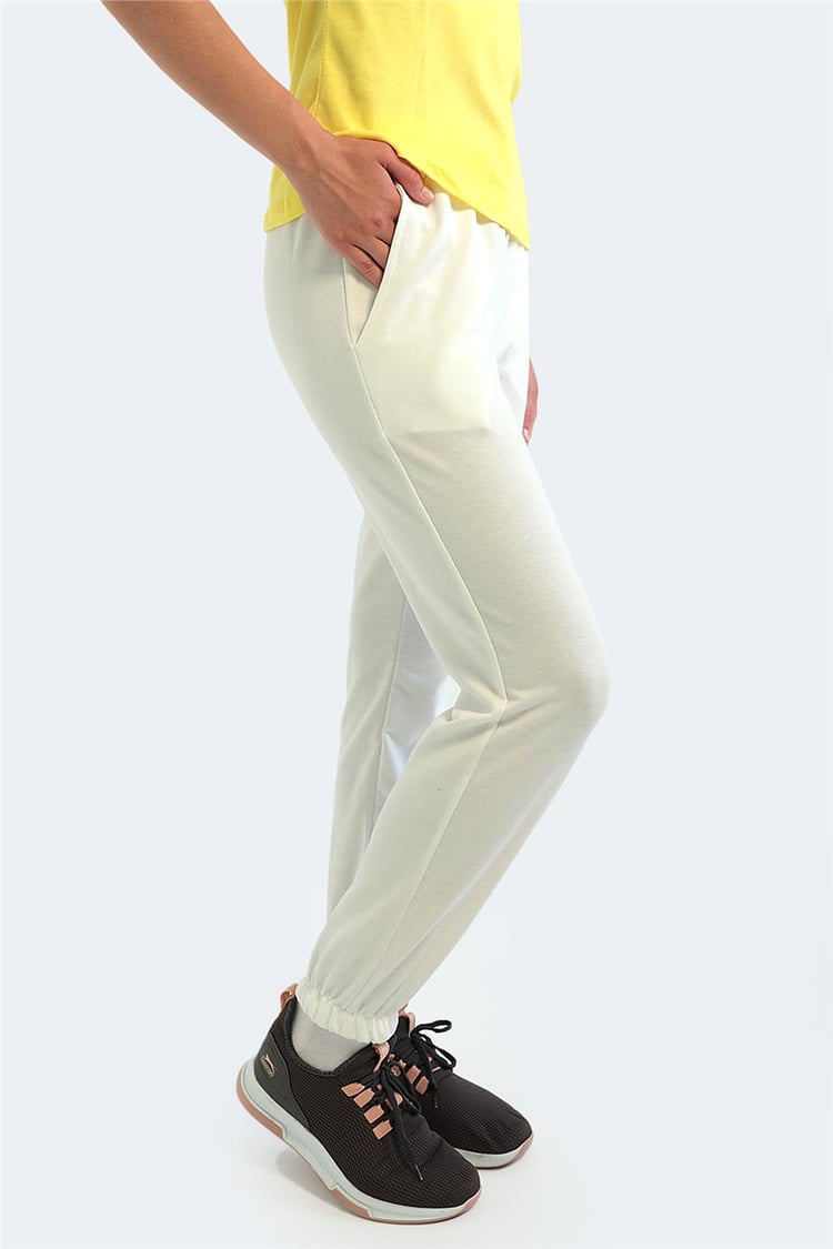 Slazenger St11Pk090-120 Klan Bej Kadın Eşofman Alt