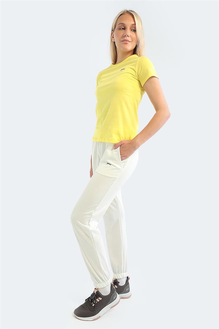 Slazenger St11Pk090-120 Klan Bej Kadın Eşofman Alt