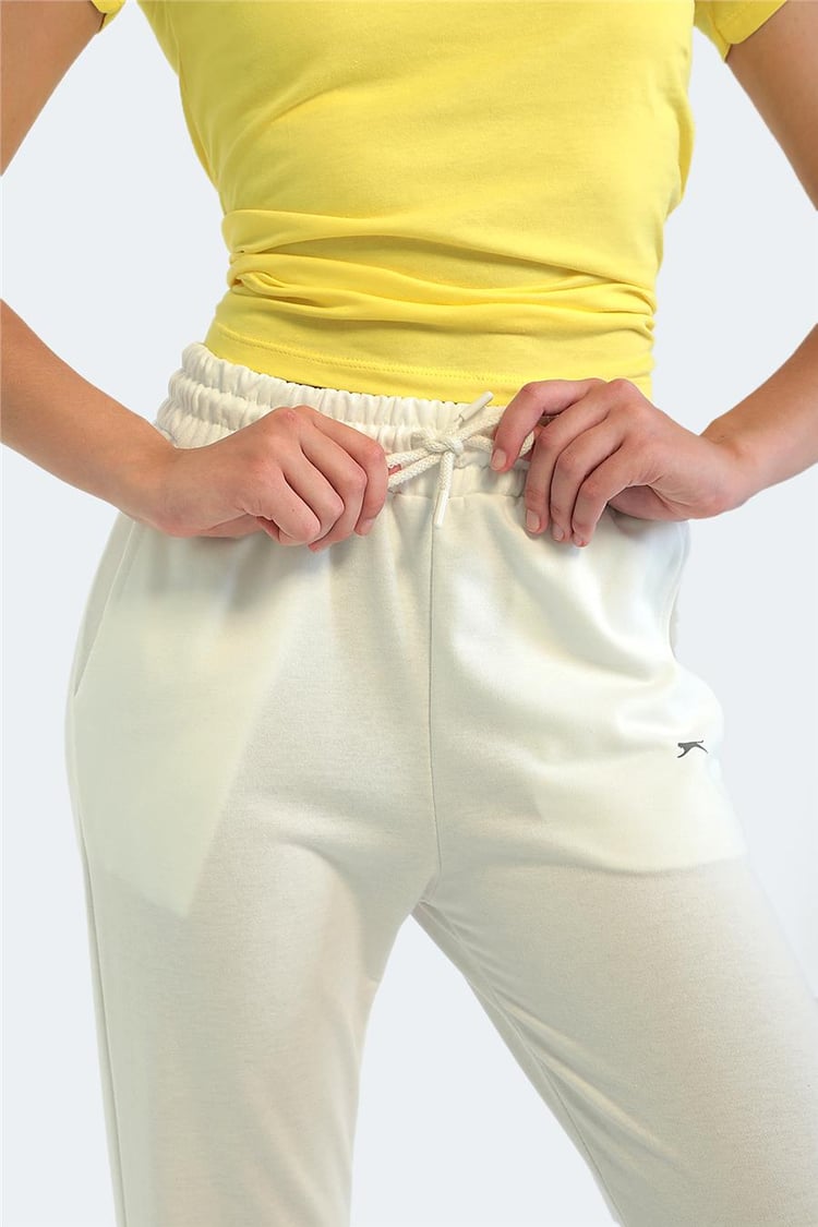 Slazenger St11Pk090-120 Klan Bej Kadın Eşofman Alt