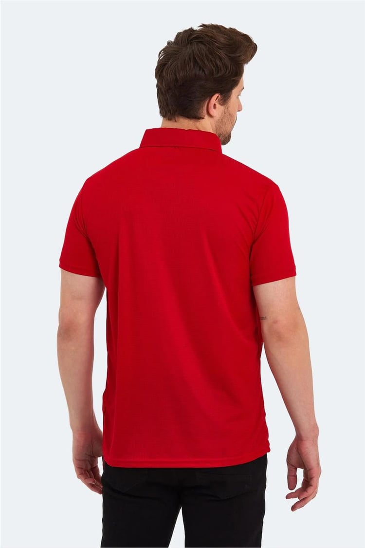 Slazenger St13Te063-600 Sloan Kırmızı Erkek T-Shirt
