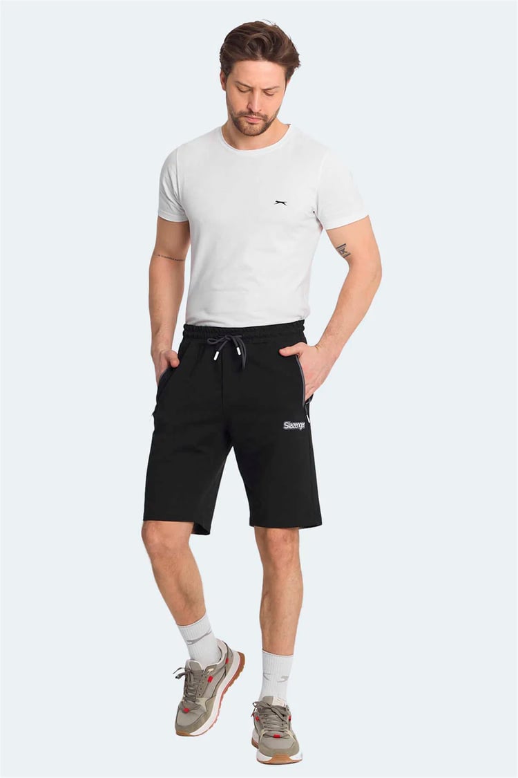 Slazenger St15Se015-500 Nagı Sıyah Erkek Short