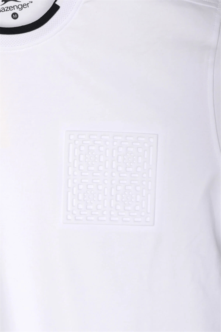 Slazenger St16Te091-000 Zavıer Beyaz Erkek T-Shırt