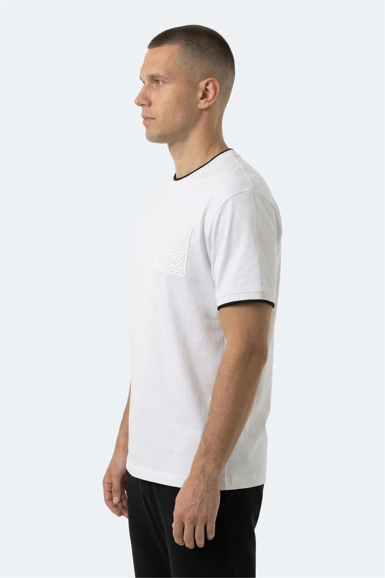 Slazenger St16Te091-000 Zavıer Beyaz Erkek T-Shırt