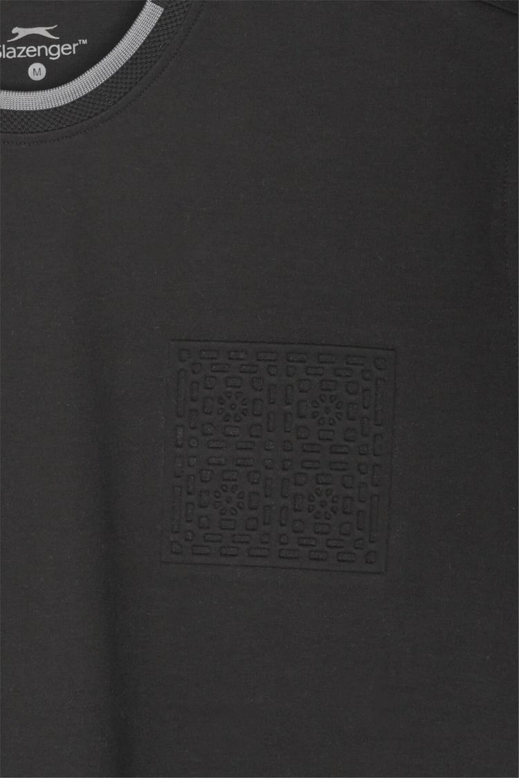 Slazenger St16Te091-500 Zavıer Sıyah Erkek T-Shırt