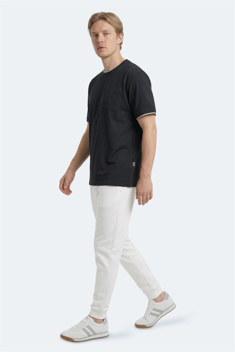 Slazenger St16Te091-500 Zavıer Sıyah Erkek T-Shırt