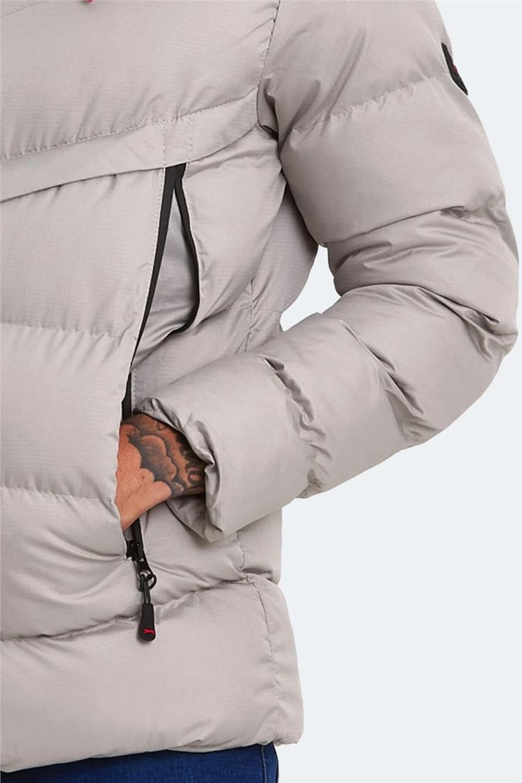 Slazenger St23Je003-280 Haifa Gri Erkek Mont