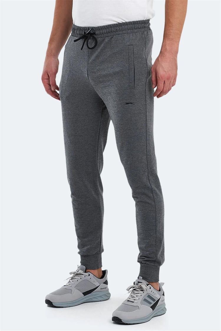 Slazenger St23Pe089-230 Füme Erkek Obvius 2 İplik Eşofman Alt