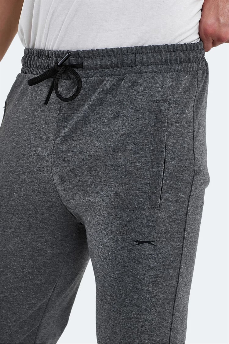 Slazenger St23Pe089-230 Füme Erkek Obvius 2 İplik Eşofman Alt
