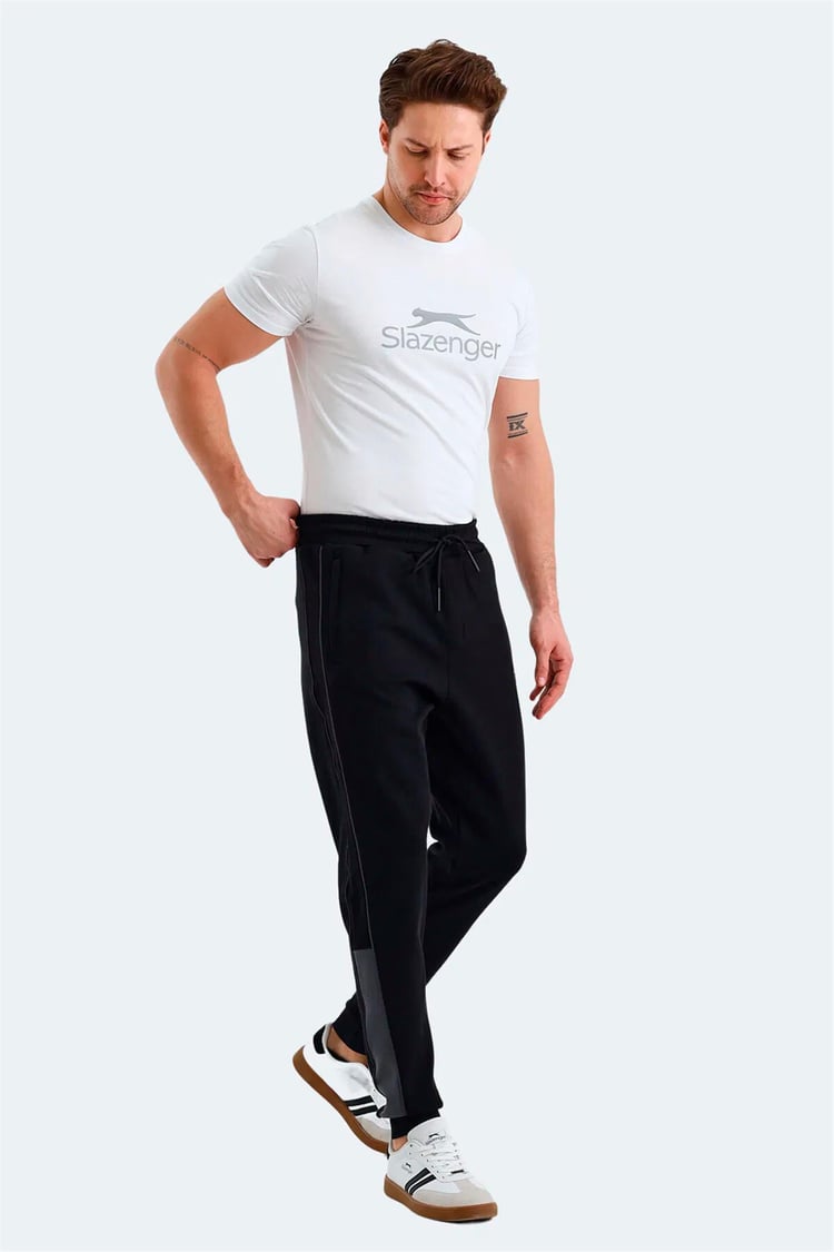 Slazenger St24Pe031-500 Valary Sıyah Erkek Esofman Alt