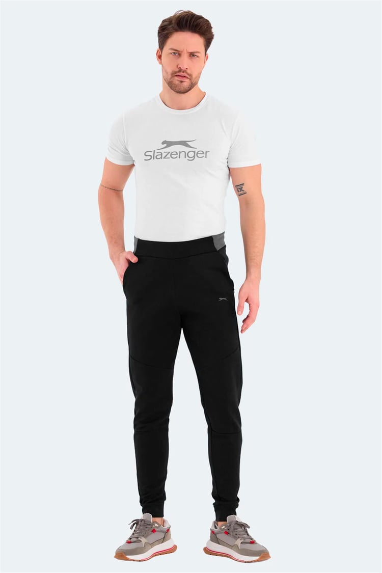 Slazenger St24Pe050-500 Vessel Sıyah Erkek Esofman Alt