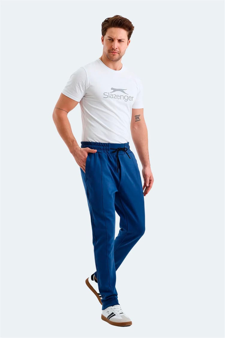 Slazenger St24Pe060-789 Vural Indıgo Erkek Esofman Alt