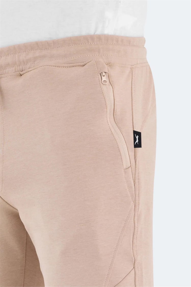 Slazenger St24Pe130-120 Venom Bej Erkek Esofman Alt