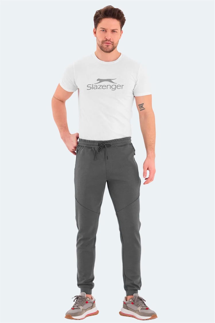 Slazenger St24Pe130-230 Venom Koyu Grı Erkek Esofman Alt