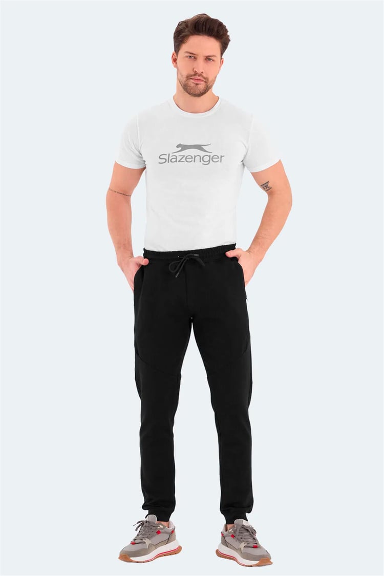 Slazenger St24Pe130-500 Venom Sıyah Erkek Esofman Alt