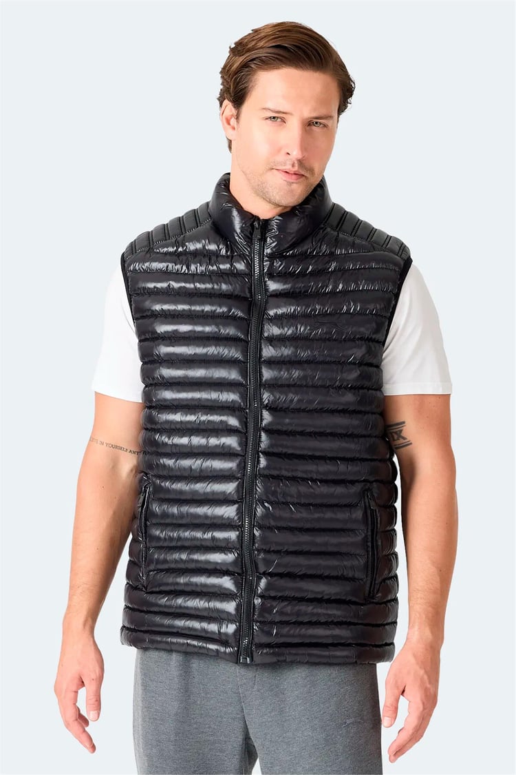 Slazenger St25Ye009-500 Hazar Sıyah Erkek Yelek