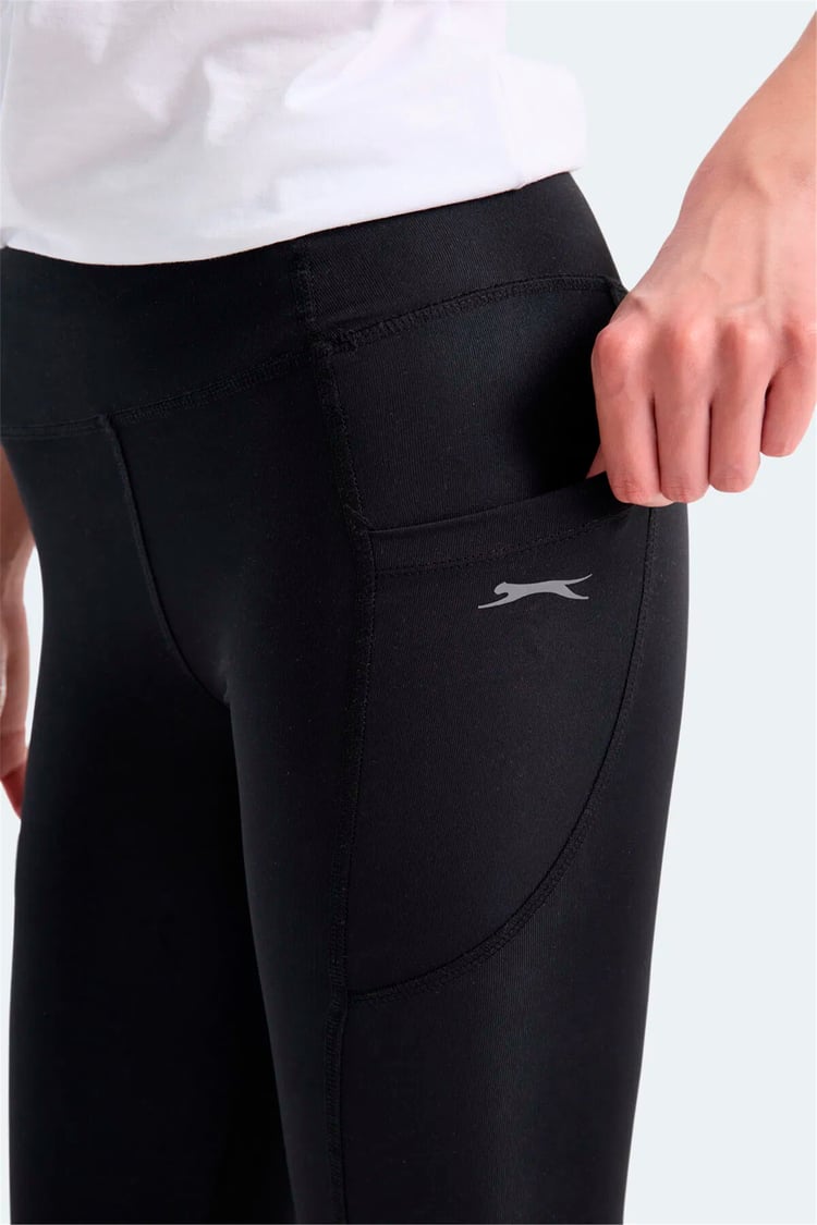 Slazenger Verıty Sıyah Kadın Tayt