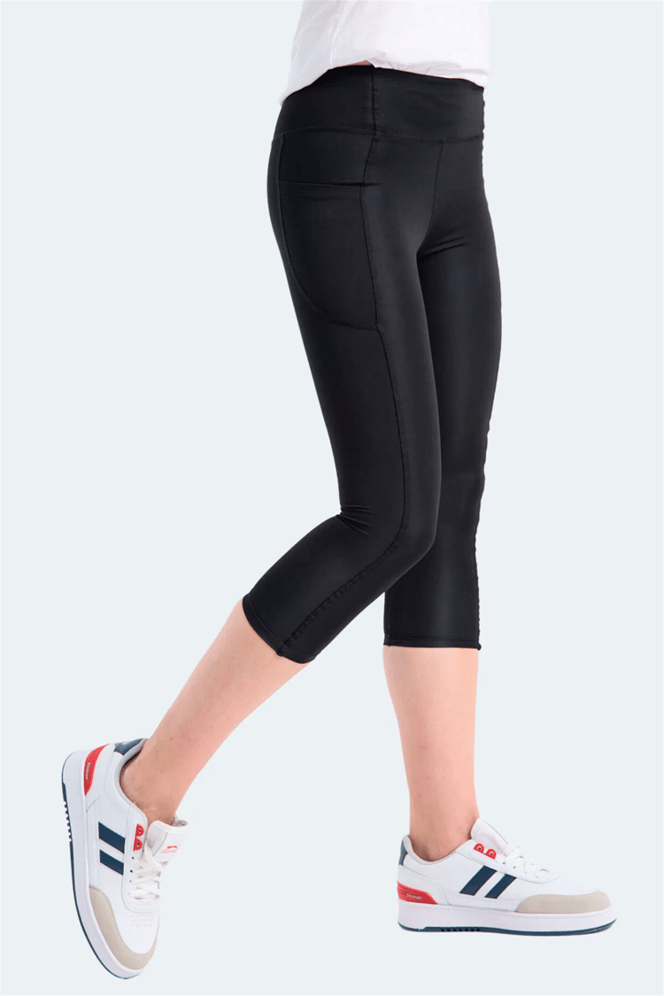 Slazenger Verıty Sıyah Kadın Tayt