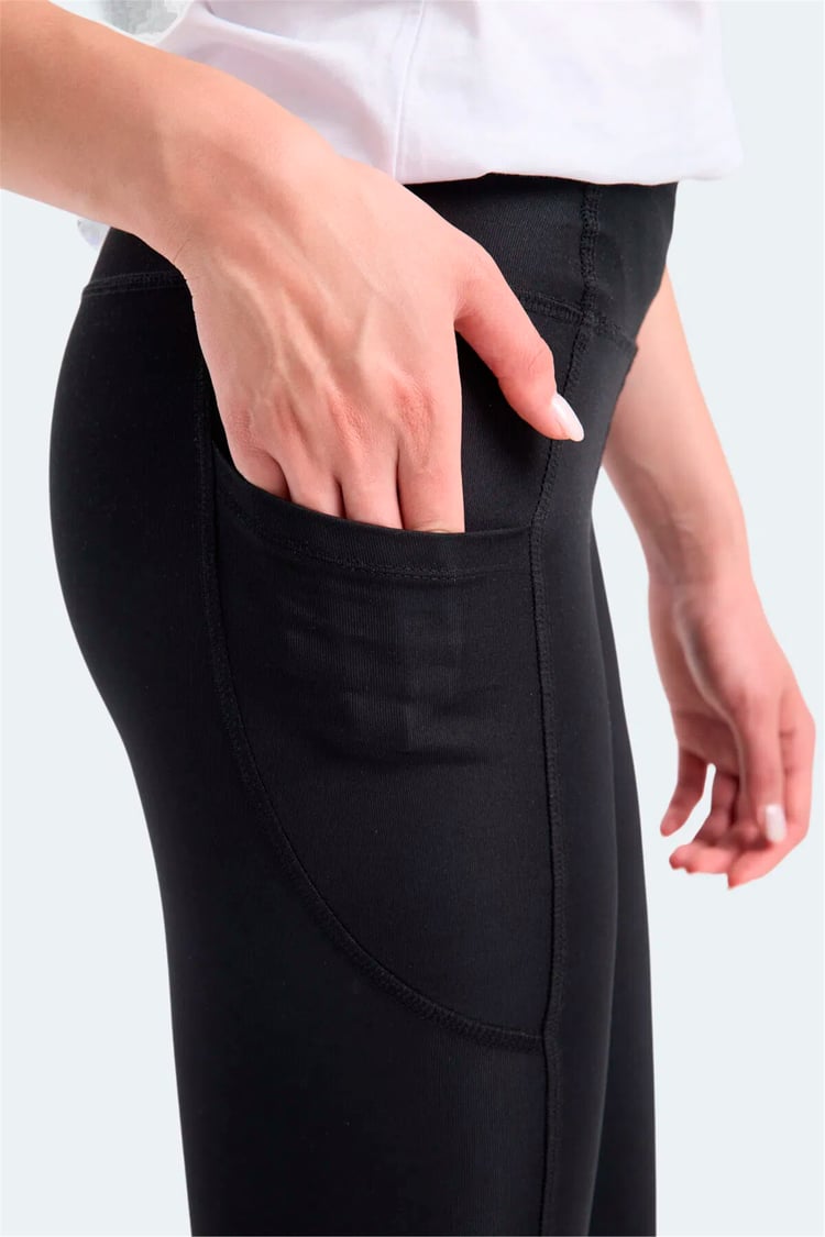 Slazenger Verıty Sıyah Kadın Tayt