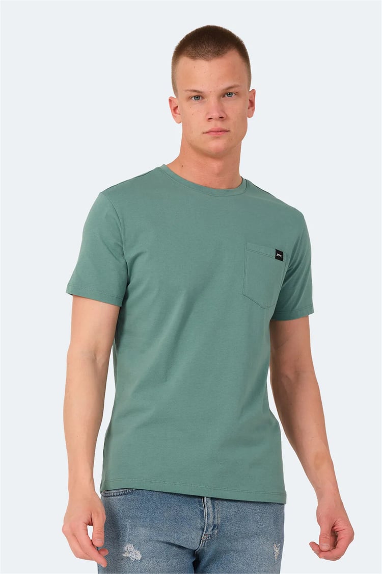 Slazenger Vesela Su Yesılı Erkek T-Shırt