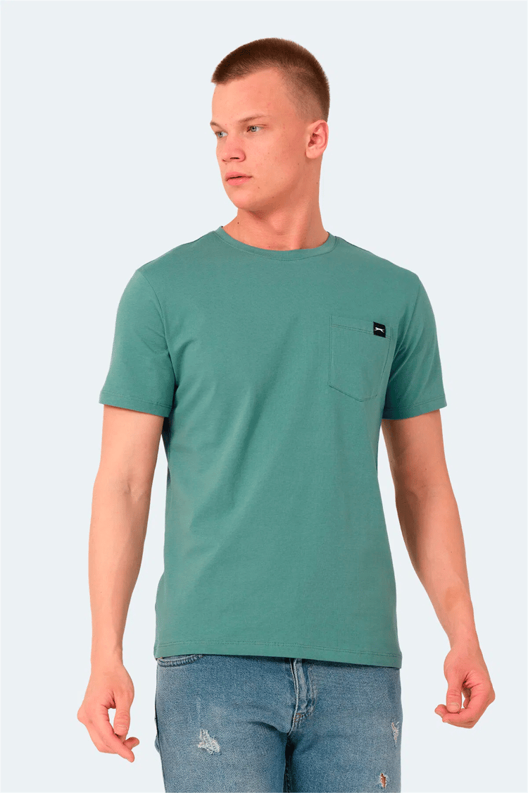 Slazenger Vesela Su Yesılı Erkek T-Shırt