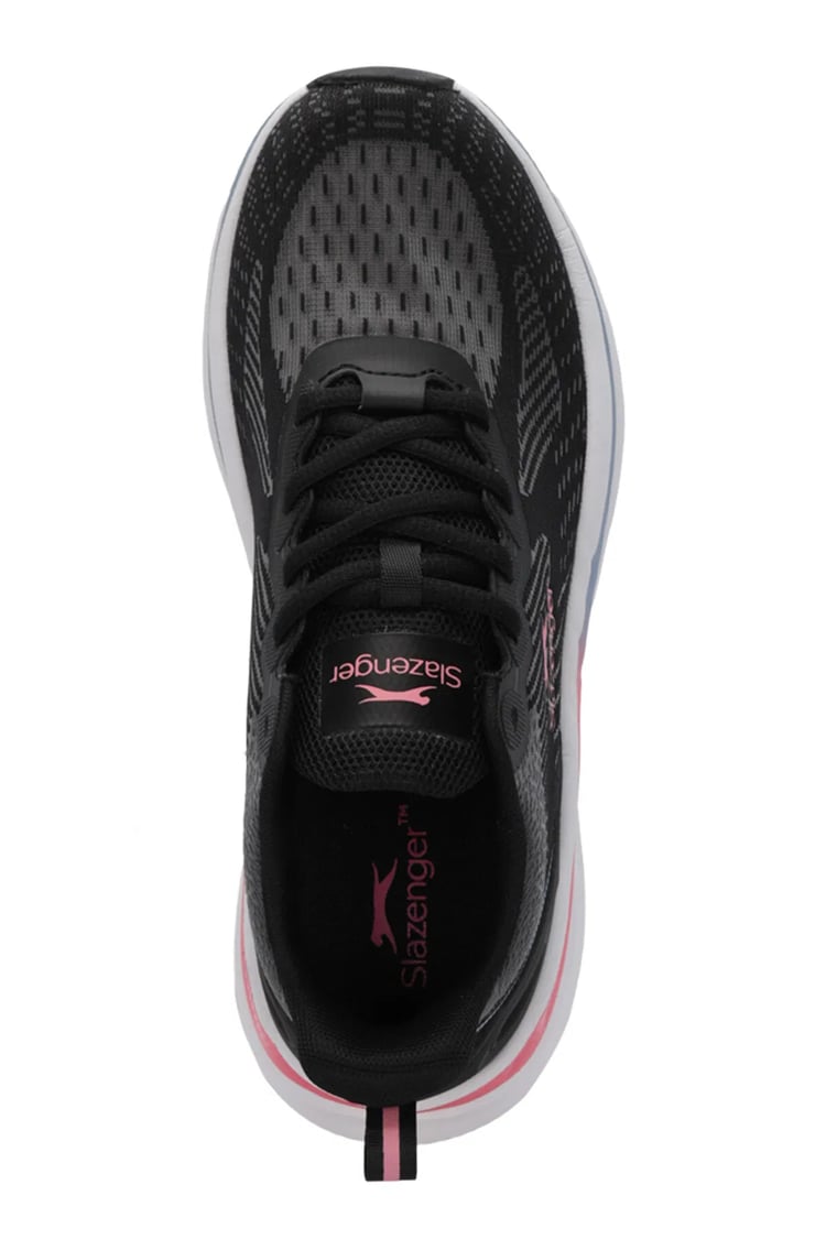 Slazenger Wetford Sıyah / Koyu Grı Zenne Kosu Ayakkabısı