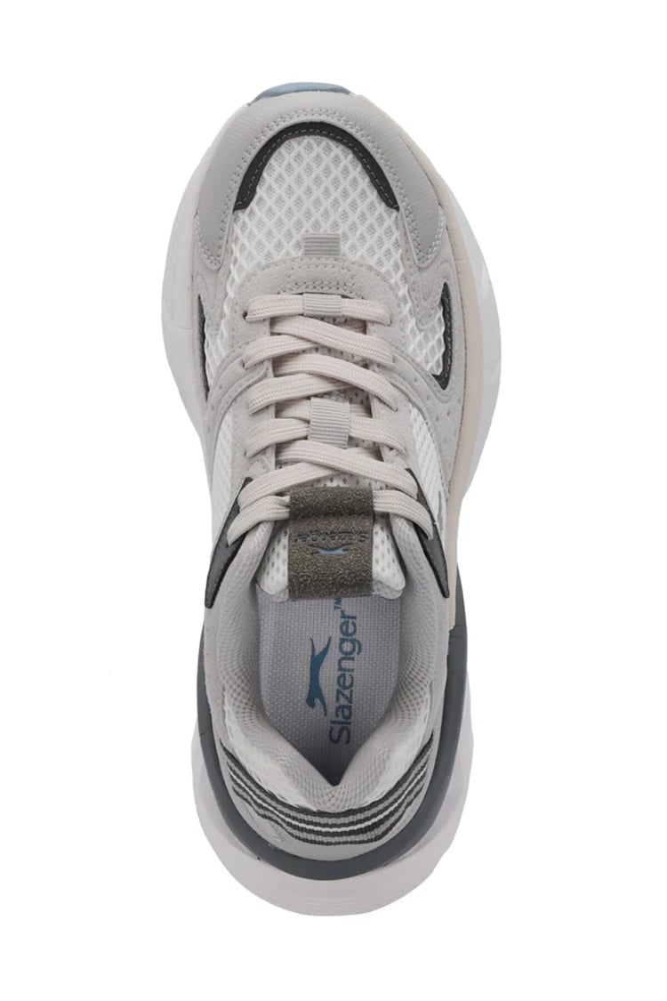 Slazenger Wınd Beyaz / Grı Zenne Kosu Ayakkabısı