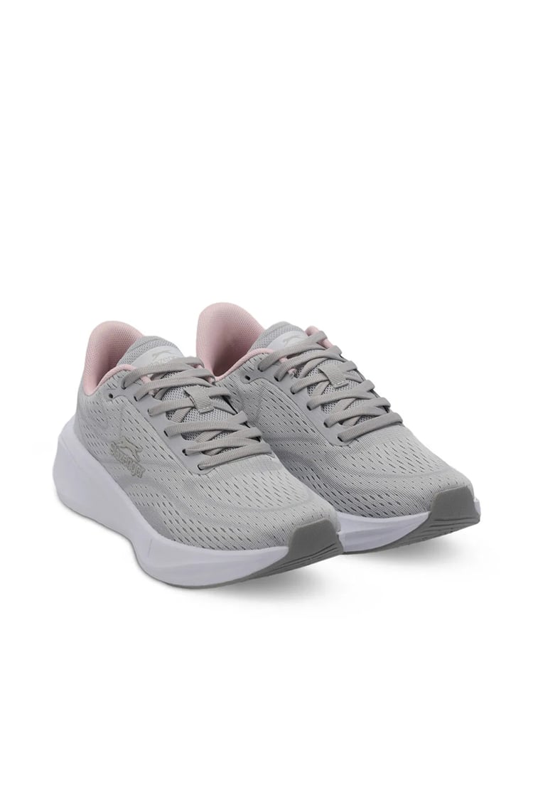 Slazenger Wıse Grı / Pembe Zenne Kosu Ayakkabısı