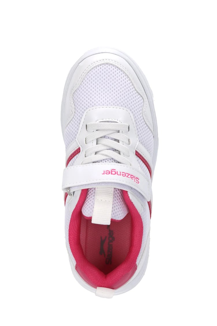 Slazenger Y26 Sa16lf022-060 Fiora Beyaz / Fuşya Filet Kız Çocuk Spor Ayakkabı
