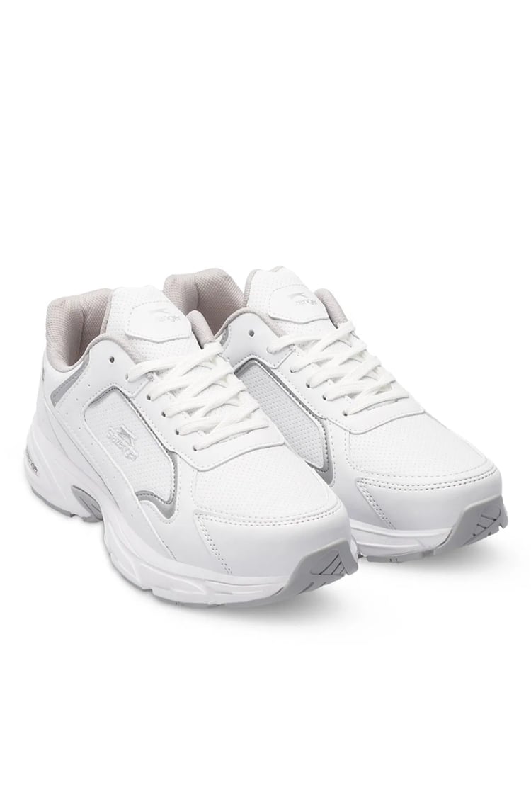 Slazenger Y26 Sa24Re105-002 Moss Beyaz / Gri Mardane Kosu Ayakkabı