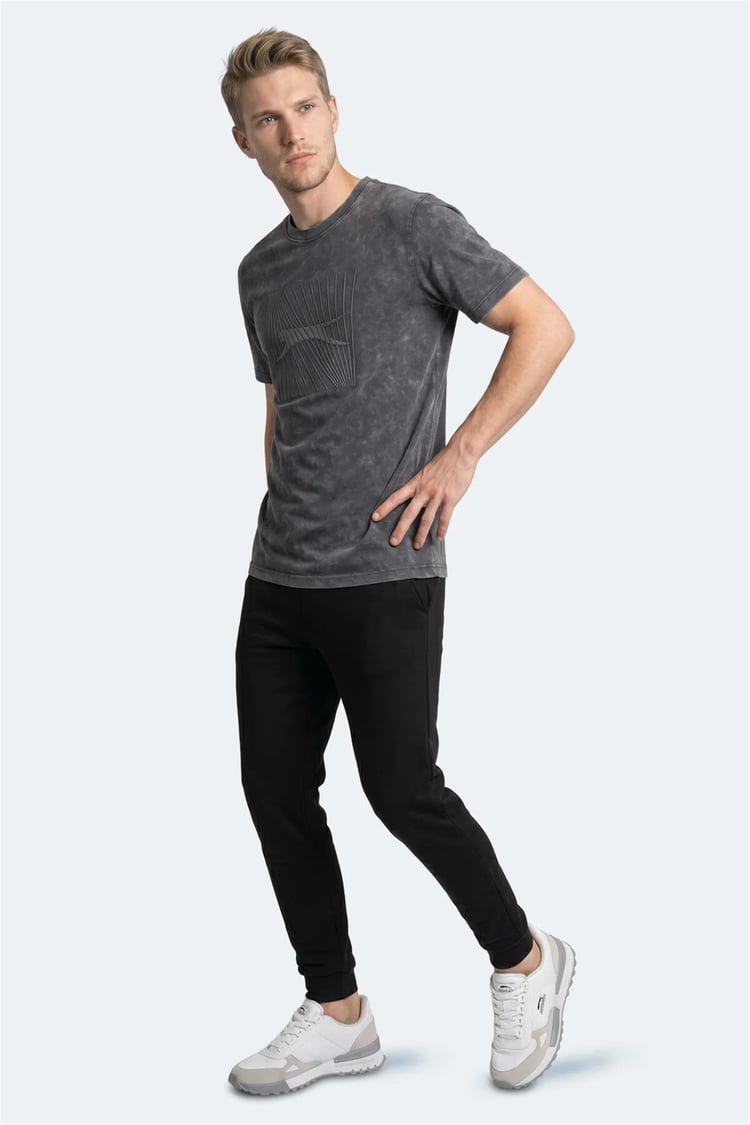 Slazenger Zair Gri Erkek T-Shırt