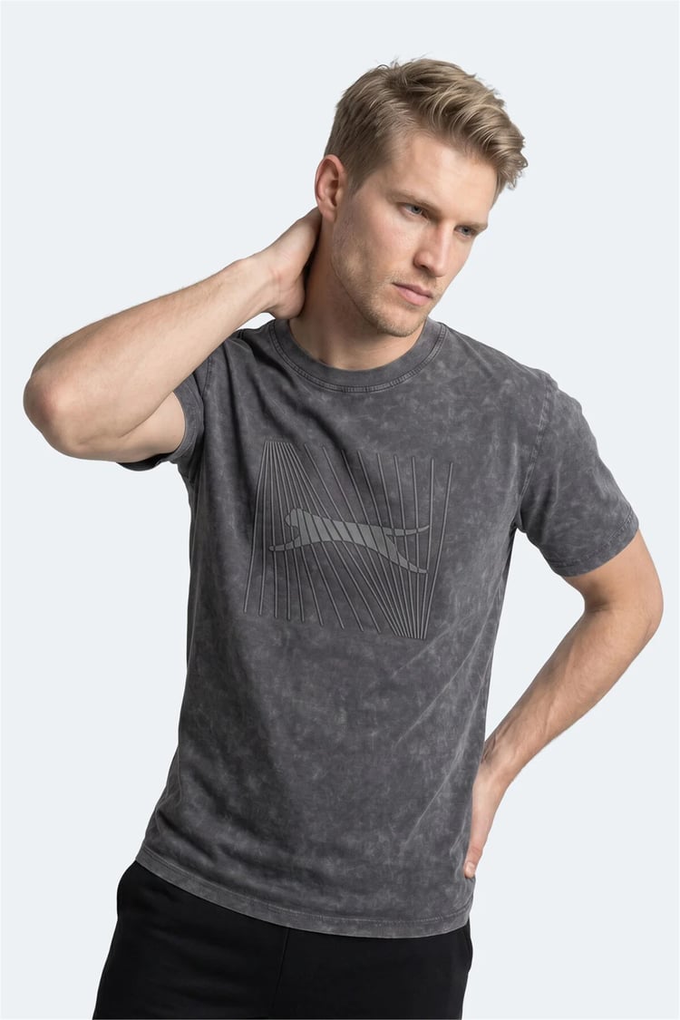 Slazenger Zair Gri Erkek T-Shırt