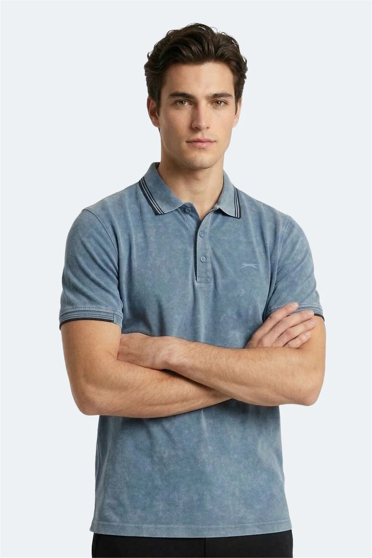 Slazenger Zale İndigo Erkek T-Shırt