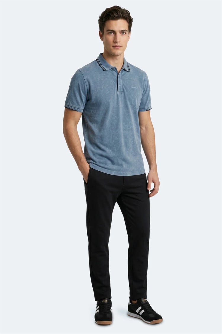 Slazenger Zale İndigo Erkek T-Shırt