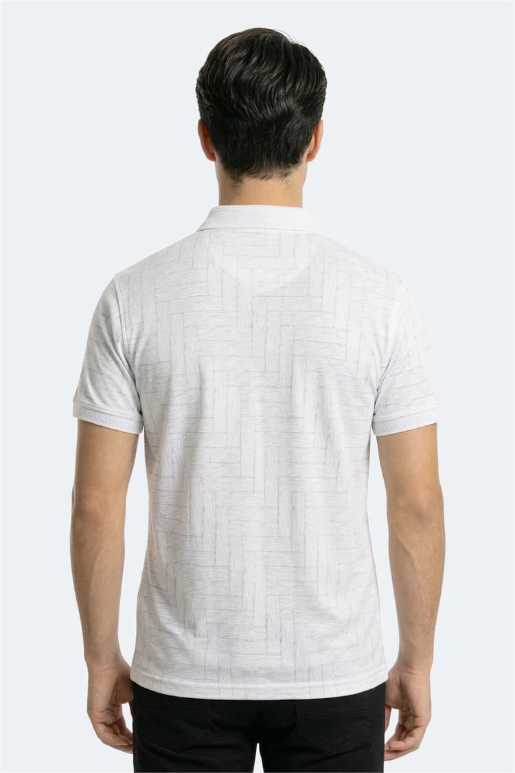 Slazenger Zany Beyaz Erkek T-Shırt