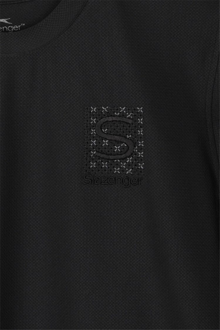 Slazenger Zegna Siyah Erkek T-Shırt