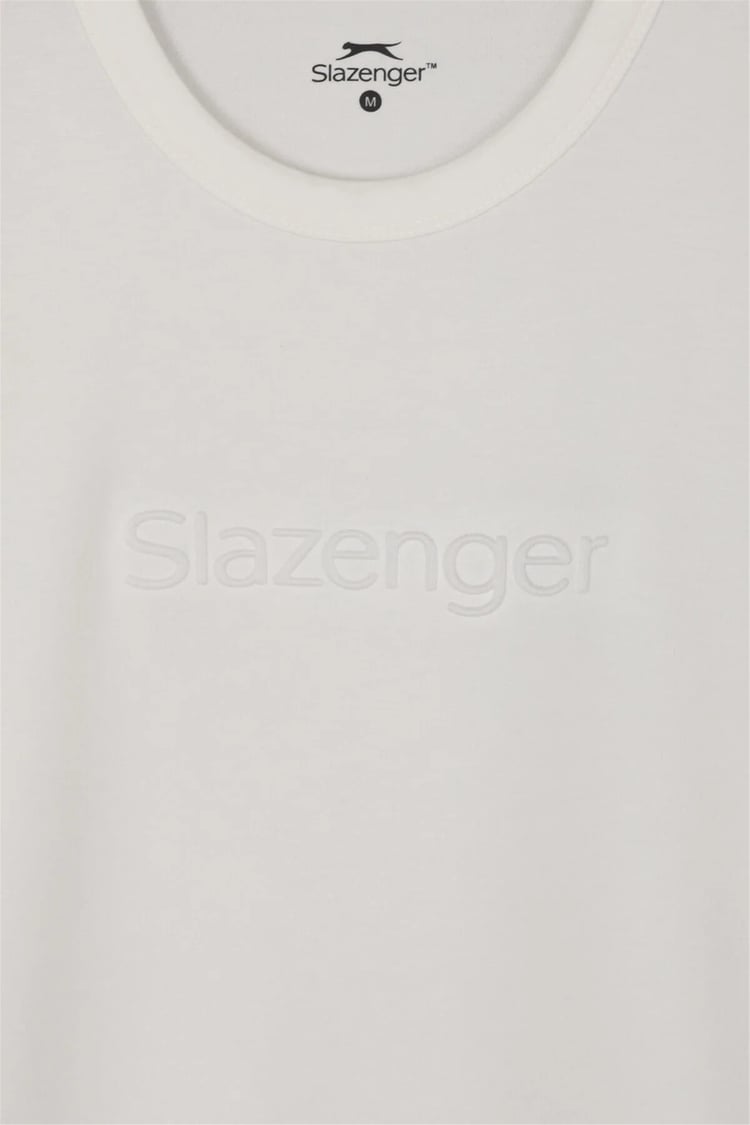 Slazenger Zuranis Beyaz  Erkek T-Shırt
