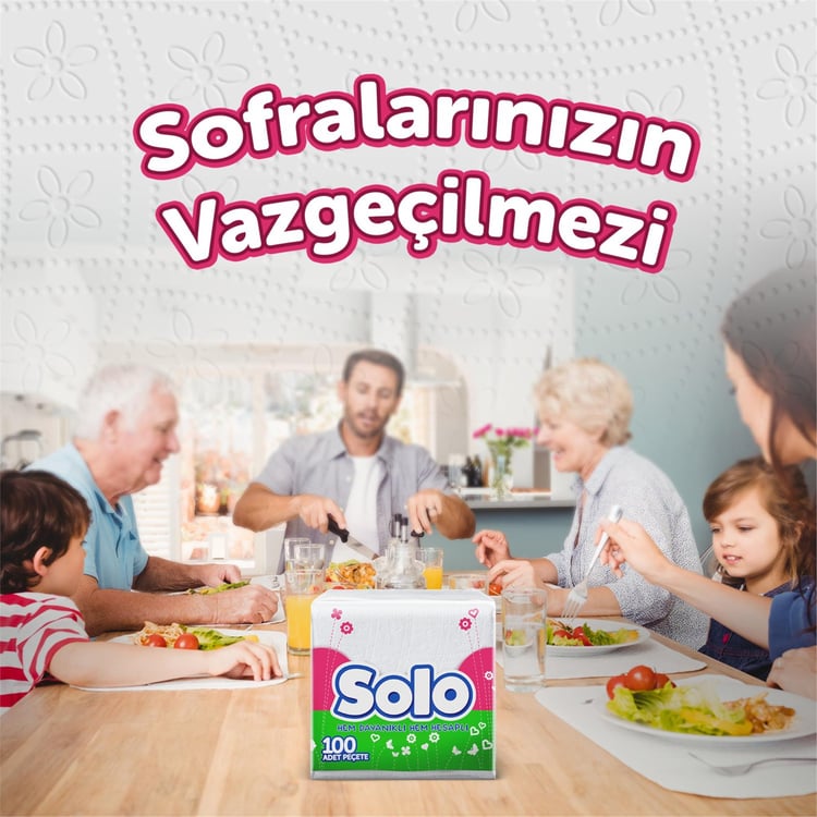 Solo 100 Lu Peçete