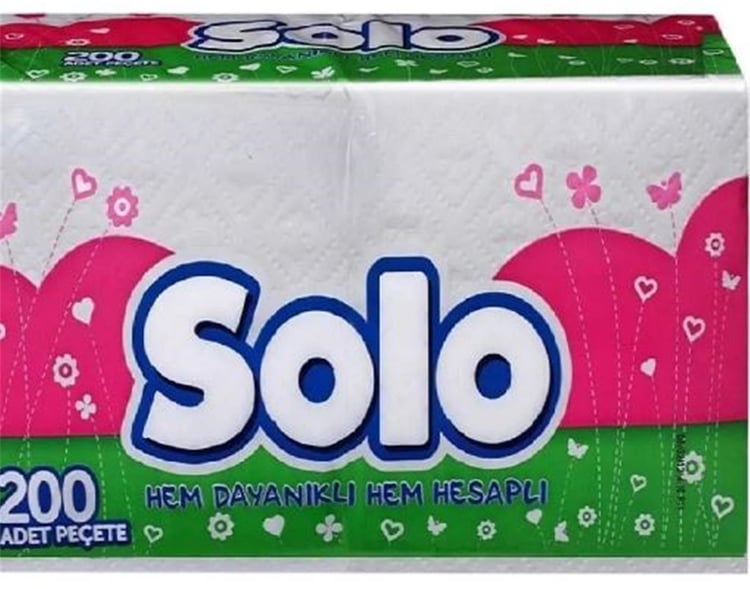 Solo 200 Lu Peçete  Süper