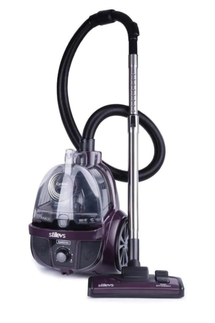 Stilevs Spektron Toz Torbasız Elektrikli Süpürge Mor Set12301