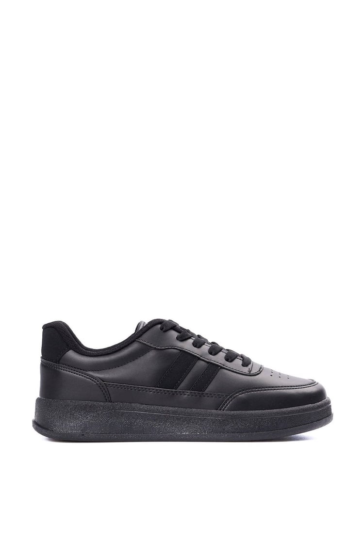 Sunflex 1013 Sıyah-Sıyah Grs Sneaker Ayakkabı