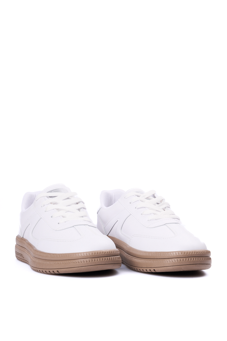 Sunflex 510 Beyaz-Beyaz Grs Sneaker Ayakkabı