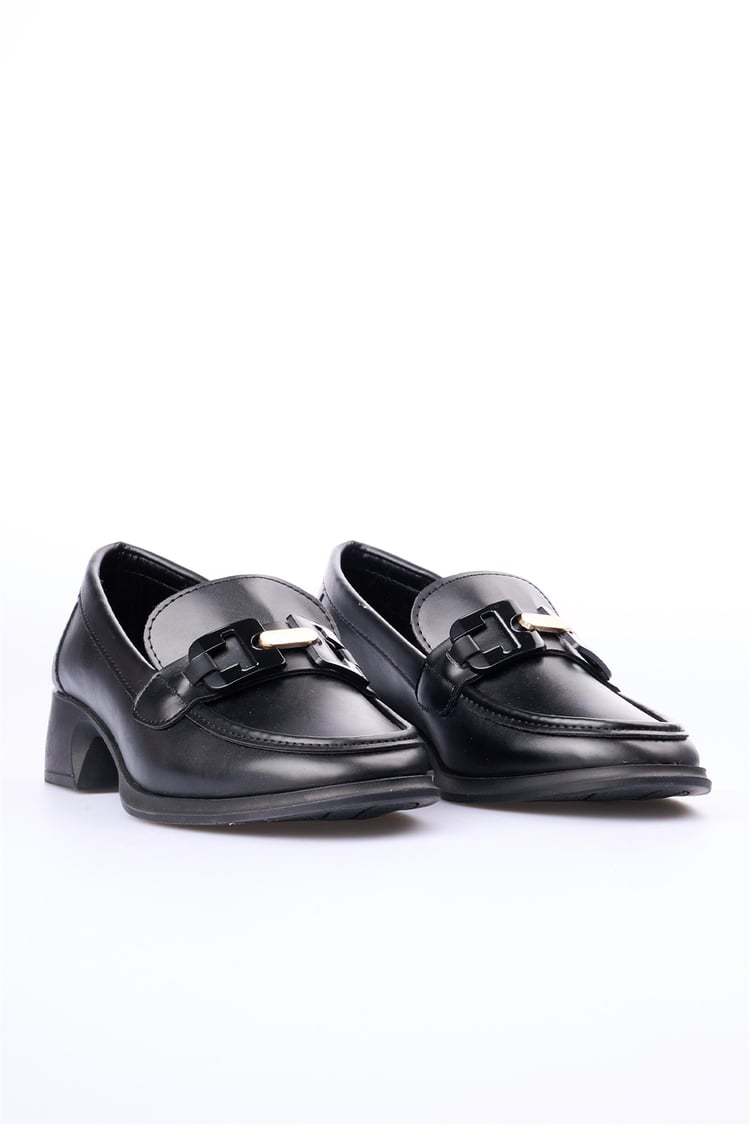 Swell Soft 01-5551 Siyah Kadın Loafer Ayakkabı