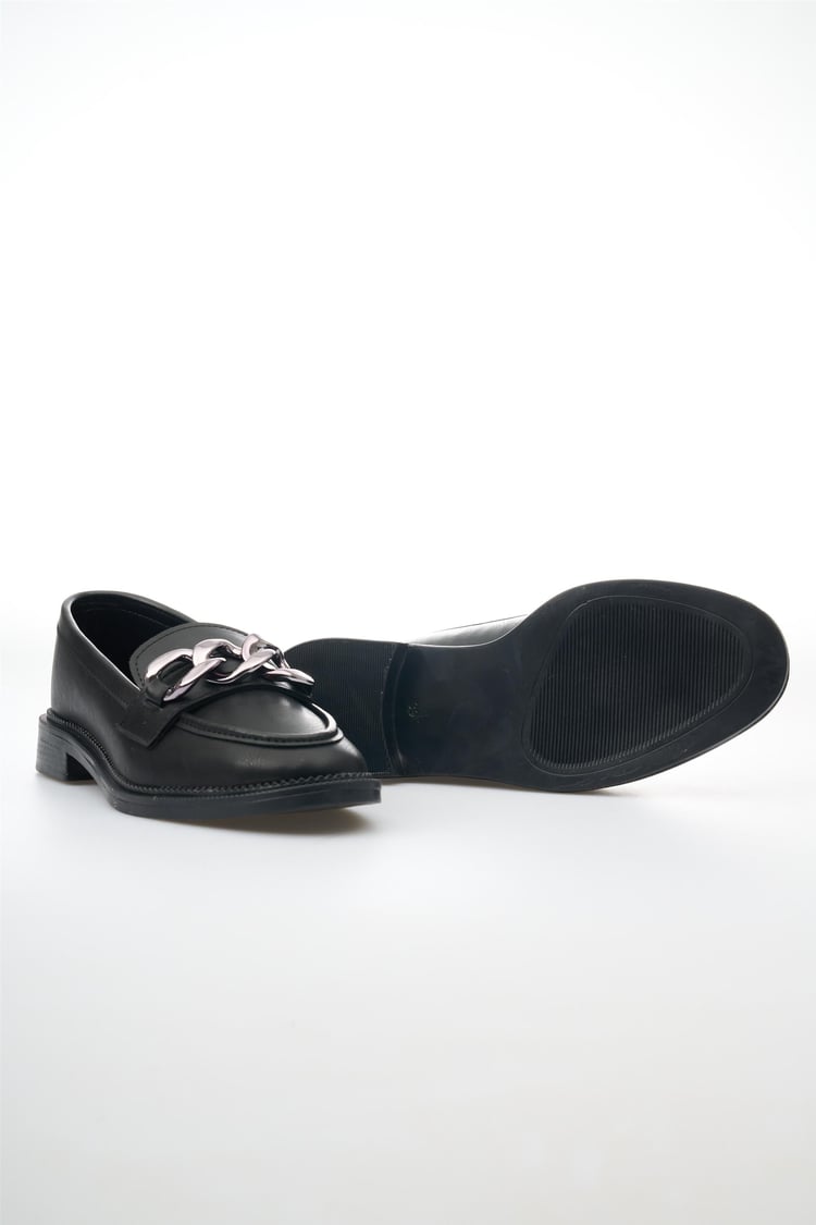 Swell Soft 18 101 Siyah Kadın Loafer Ayakkabı