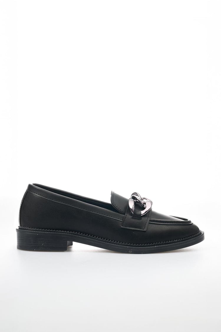 Swell Soft 18 101 Siyah Kadın Loafer Ayakkabı