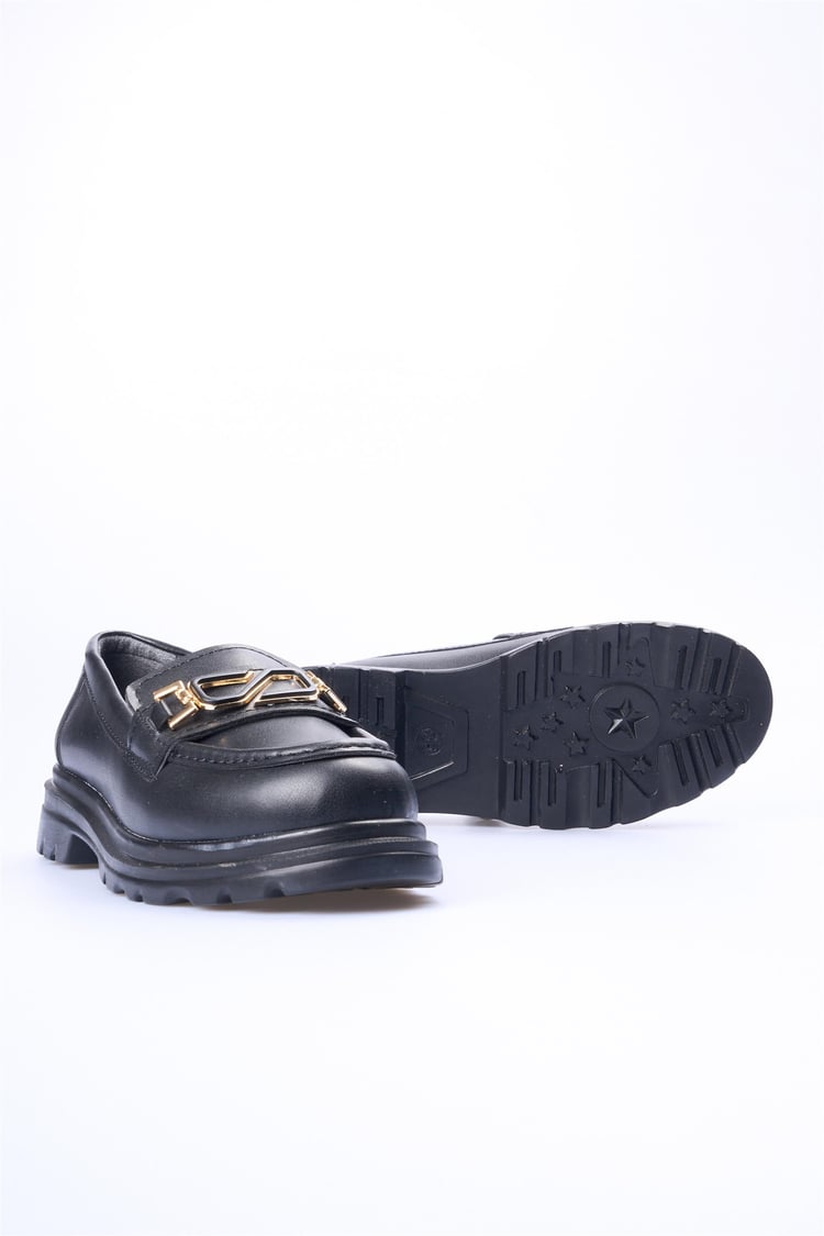 Swell Soft 19 506 Siyah Kadın Loafer Ayakkabı