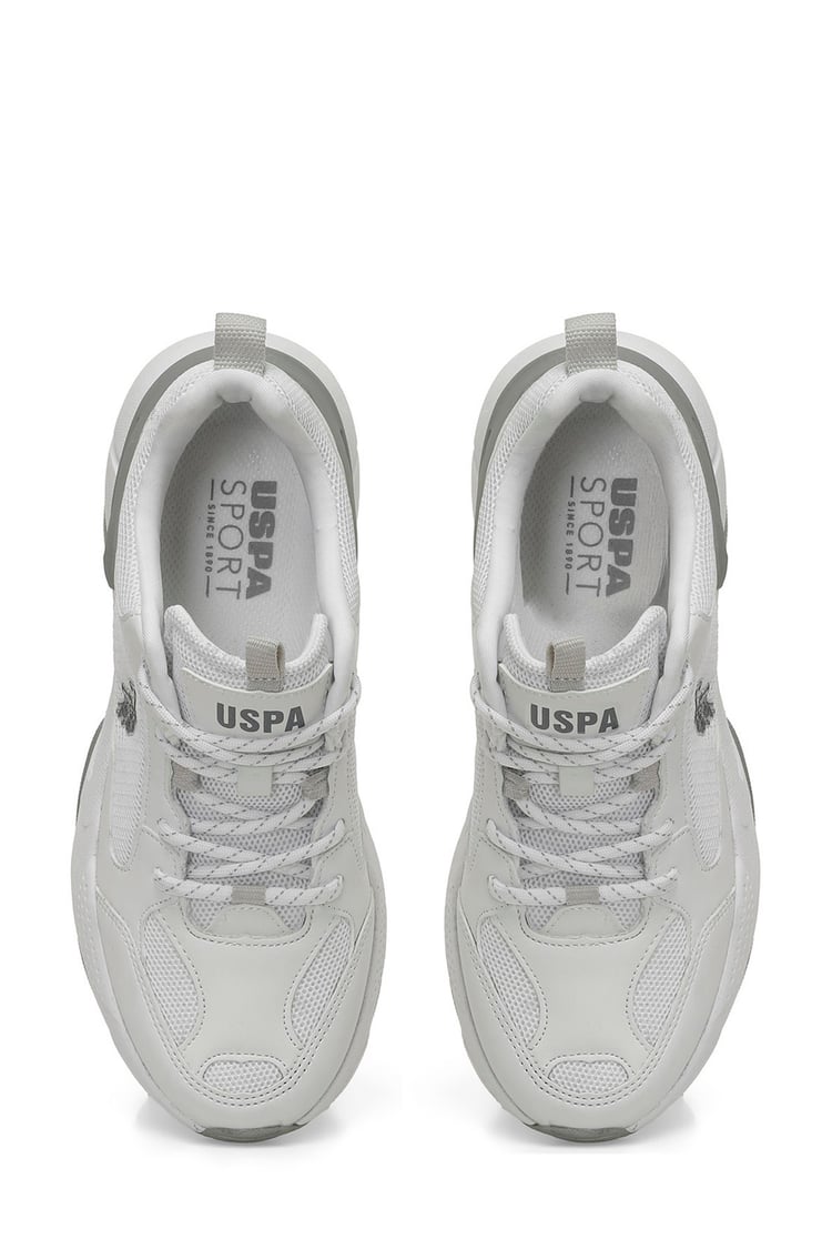 Us Polo 5M Maybe Wmn 5Fx Beyaz Zenne Sneaker Ayakkabı