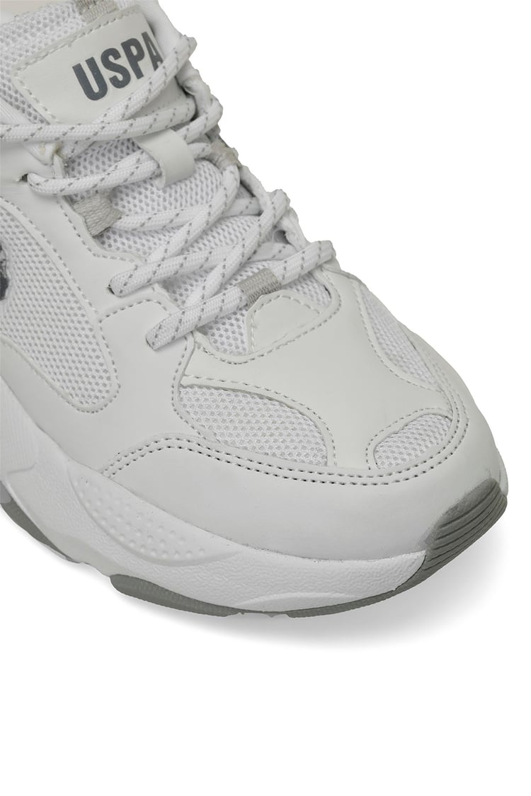 Us Polo 5M Maybe Wmn 5Fx Beyaz Zenne Sneaker Ayakkabı