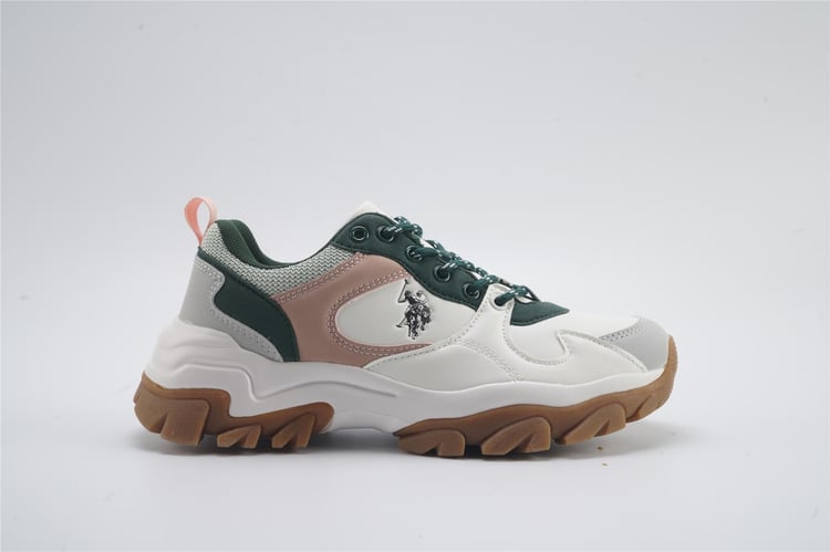 Us Polo 5P Tracky 5Fx Beyaz Zenne Yuruyus Ayakkabısı